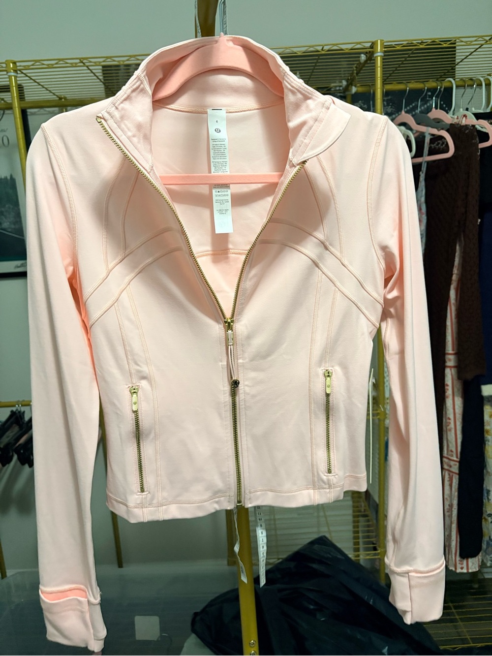 lululemon athletica blush quartz Hoodie Jacket
